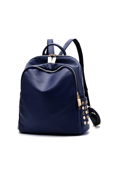 BTG Luxury BTG-875 Women's Backpack, Blue