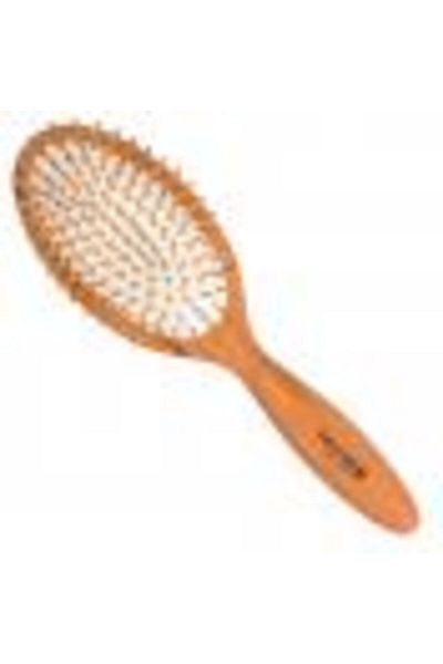 Keller Bamboo Oval Hair Brush with Hornbeam Bristles
