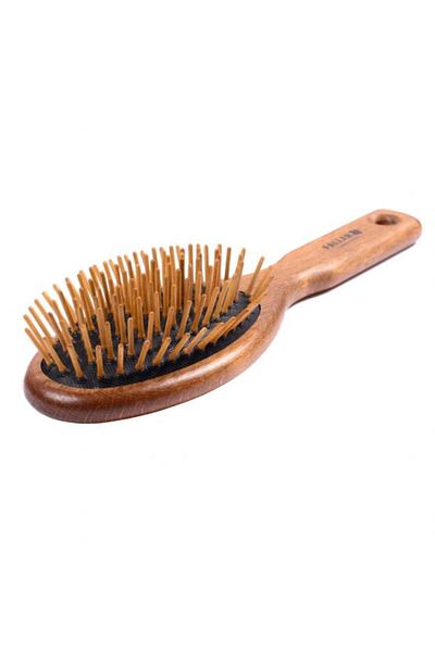 Keller Wooden Hair Brush - Oval