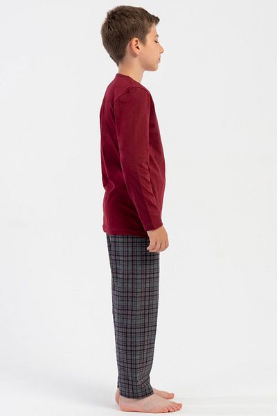 VİENETTA Boy's Long Sleeve Pajama Set (9/10-15/16), 503106