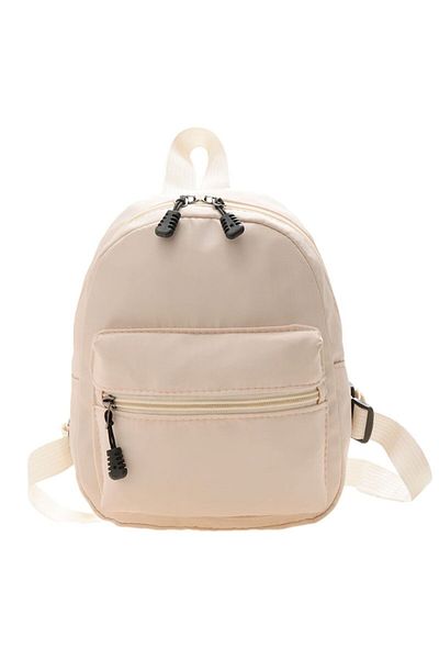 OEM Rucsac dama, Nailon, Crem