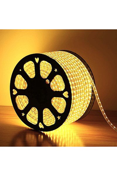 SDX Market Hose type installation LED roll WARM WHITE 100 m light hose + power supply included