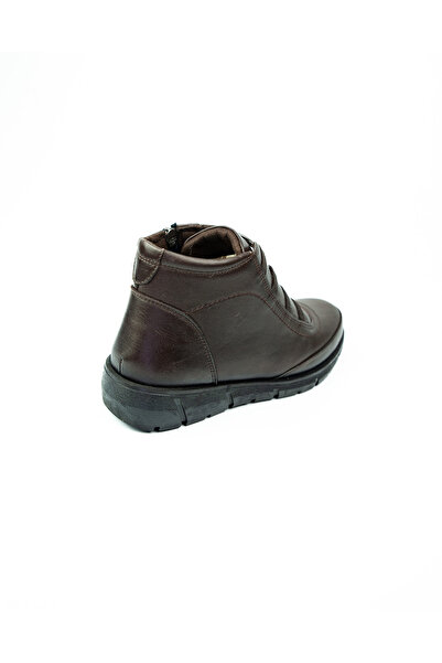 Voyager Z396 Καφέ Δερμάτινες Ελαστικές Γυναικείες Μπότες