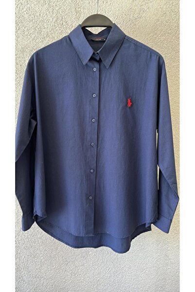 JESSE STORY Жіноча сорочка з вишивкою, оверсайз, 75 см (100% бавовна)