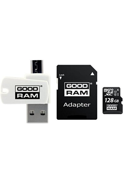 Goodram Card de memorie M1A4-1280R12, MicroSDXC, 128GB, Clasa 10, UHS-1 U1 + ...
