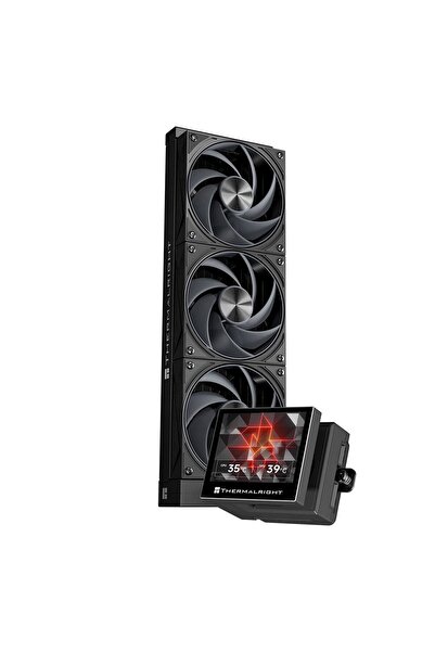 ThermalRight Stream Vision 360 Black 360mm Intel-AMD Uyumlu İşlemci Sıvı Soğu...