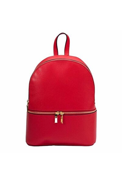 SIC MODA Rucsac piele ecologica 4318R, Sic Moda, Rosu