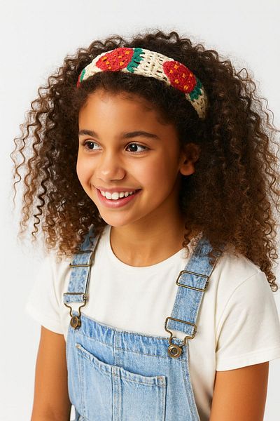 New Obsessions Knitted Bohemian Crown Hair Accessory