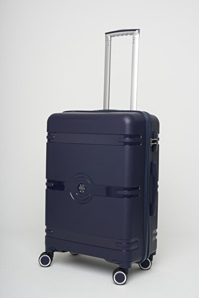 travelpolo Orta Boy Kırılmaz Valiz Lacivert 1015
