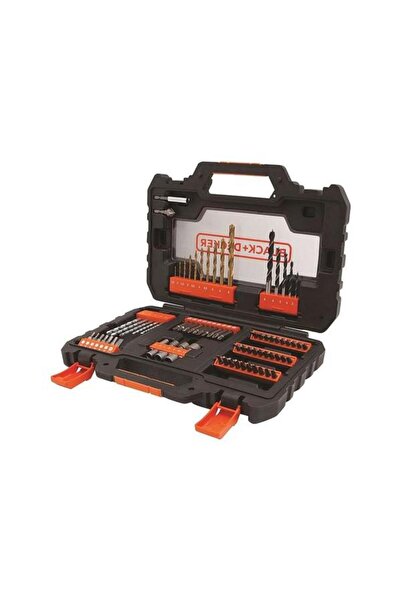 Black&Decker Set burghiu și șurubelniță Black+Decker 76 piese A7231-XJ