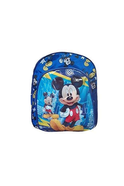 ButicCochet Ghiozdan școlar, clasa 0, 2 compartimente, albastru, Mickey Mouse...