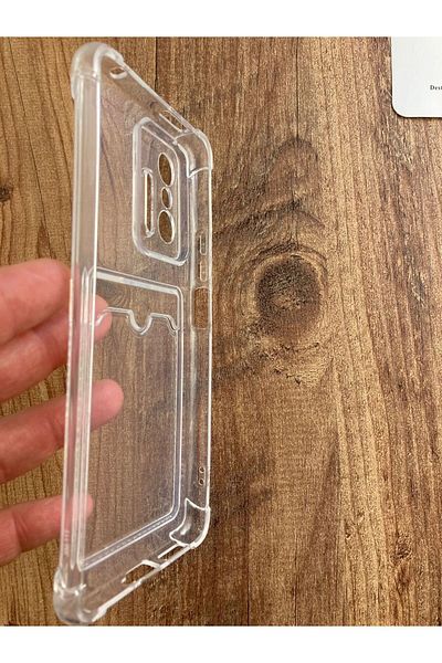 Newon Mi 11t Pro Card Holder Business Card Silicone Phone Case Cover Cover Case