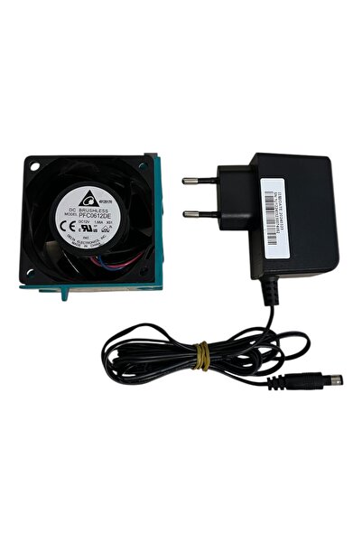 erşahaydınlatma 12 VOLT YÜKSEK SÜRATLİ FAN + ADAPTÖR