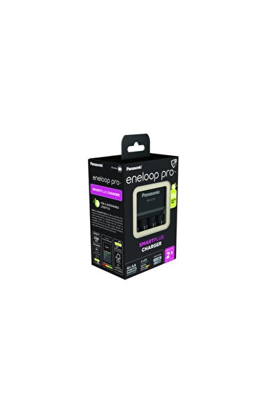 PANASONIC Încărcător inteligent și rapid Eneloop Pro, include 4 x Eneloop Pro...