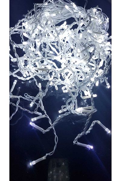 SDX Market Curtain Christmas installation, Flash, 5 m x 0.8 m, 240 LEDs, Cool white, interconnectable