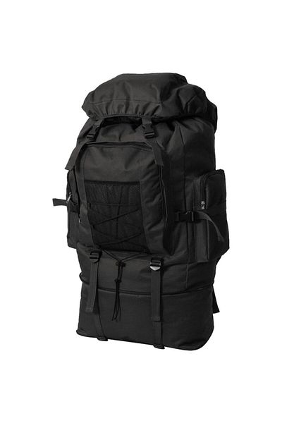 vidaxl Military Style XXL Backpack 100L, vidaXL, Black