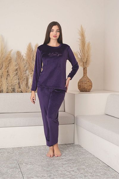 Asel Women's Velvet Pajama Set
