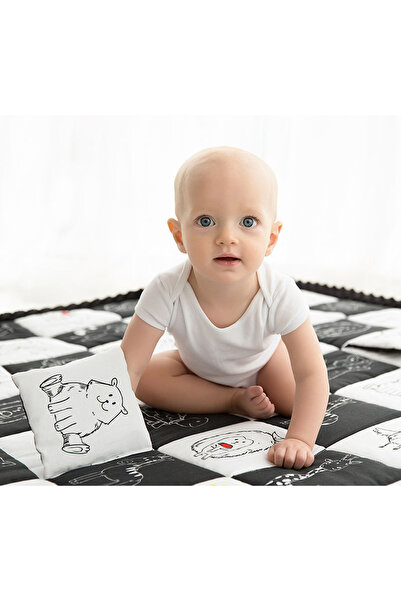 Babysteps by Urban Haul Covor de joaca termoizolant pentru bebe, activitati s...