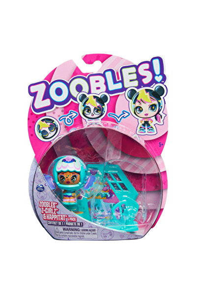 Evelise ZOOBLES Z-GIRLZ FIGURINA DE TRANSFORMARE FETITA PESTE