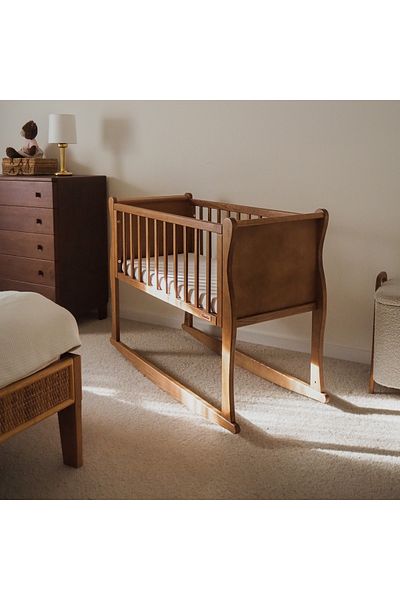 OEM Rocking co-sleeping wooden crib, Noble Vintage 90 x 40 cm