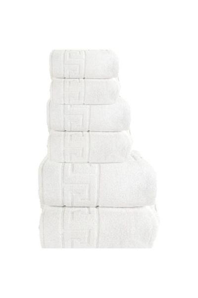 OEM Set 6 Towels Artemis, Cotton, Greek Model, Home, Hotel, Horeca