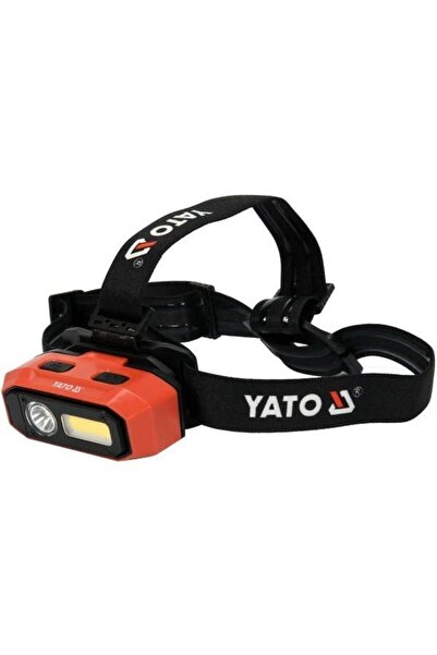 yato Lanterna LED pentru cap YATO, cu acumulator Li-Ion 3.7 V, 800 Lm