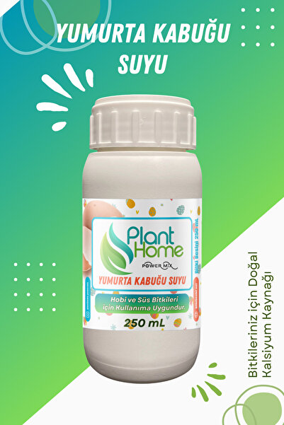 Plant Home Power Mix Hazır Yumurta Kabuğu Suyu – Doğal Kalsiyum Takviyesi – O...