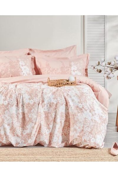 AC BOX Sa Double Ranforce Duvet Cover Set - Blush Ac Box 861931