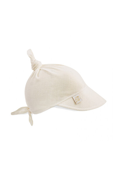 Babysteps by Urban Haul Καπέλο ηλίου 6 μηνών - 6 ετών ρυθμιζόμενο από λινό κα...