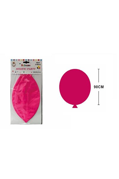 SDX Market Large latex balloon, Mirific Party, Pink, 90 cm