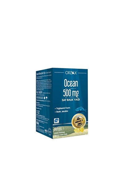 Ocean Balık Yağı 500mg 60 Kapsül