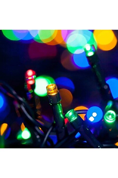 SDX Market Instalație de Crăciun, liniară 24 m, șir multicolor, 300 LED-uri, ...