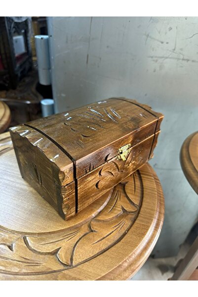 Oyma Atölyesi Kahramanmaraş El Oyma Mücevher/Takı Kutusu