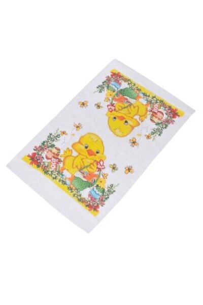 Wonderland Easter Kitchen Towel, Multicolor, 60 x 35 cm