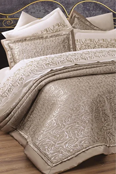 Çeyiz Diyarı Dowry Land Dora 10 Piece Dowry Set Cream