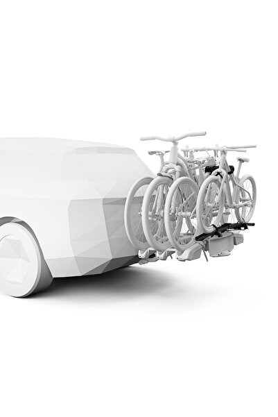 Thule Nosič kol EasyFold 3 s uchycením na tažné zařízení - pro 3 kola