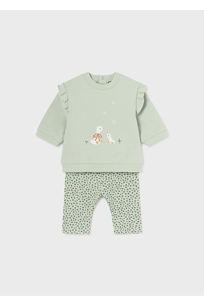 MAYORAL Winter Baby Girl Blouse Leggings Set of 4