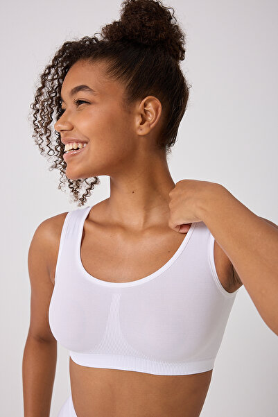 FOREVER MORE 3-Piece Women's Thick Strap Padless Flexible Bustier