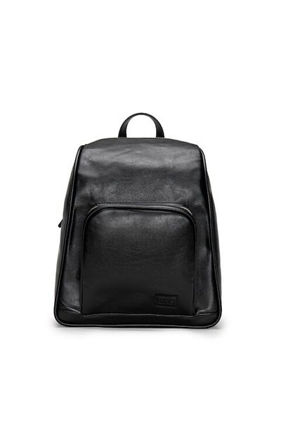 OEM Backpack with Two Zippers, Material, Black