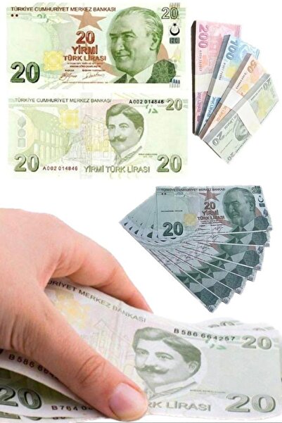 Munico Şaka Parası Süper Kalite 1 Deste 20 Tl Düğün Eğlence Ve Oyun Geçersiz ...