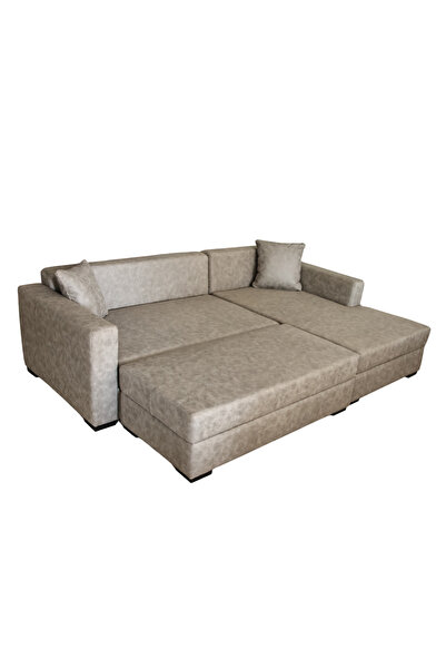 Velura Home & Living Yumi Nubuk Köşe Takımı