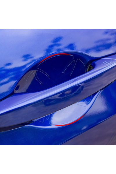 Genel Markalar Oto Kapı Kolu Çizik Koruyucu Film - 4 Adet Şeffaf Tırnak İzi Ö...