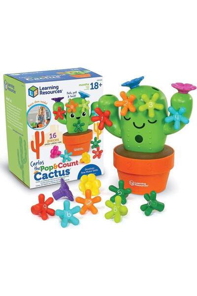 Learning Resources Joc de potrivire cu numere - Cactusul Carlos