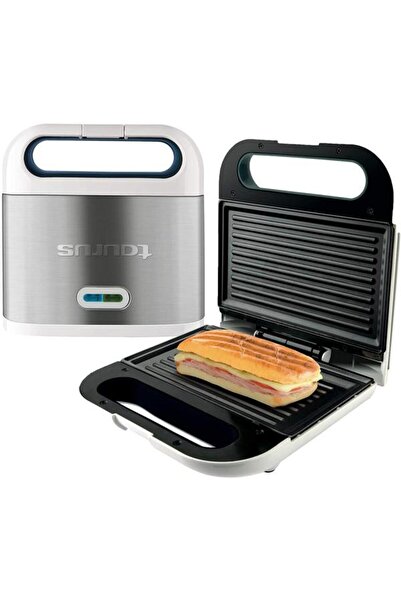 Taurus Sandwich maker Phoenix Luxe, 800 W, anti-adhesive surface, vertical storage (Inox)