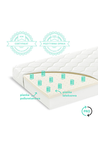 OEM Saltea copii PUR+Latex 90x40x6.5 cm Premium