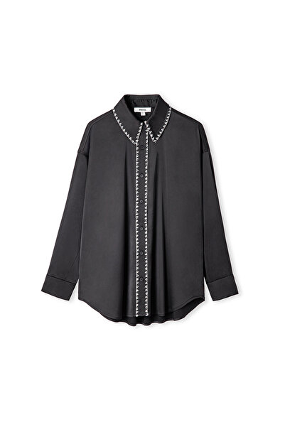 İpekyol Blouse with Strass Stone Strip