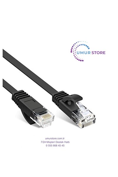 Herz Cat5 RJ45 Slim Internet Bağlantı Kablosu