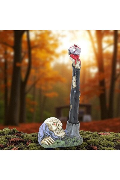 Kuzey Tacı Set de pix și suport pentru stilou cu tematică de groază cu figură de mână zombie – stil gotic Vip