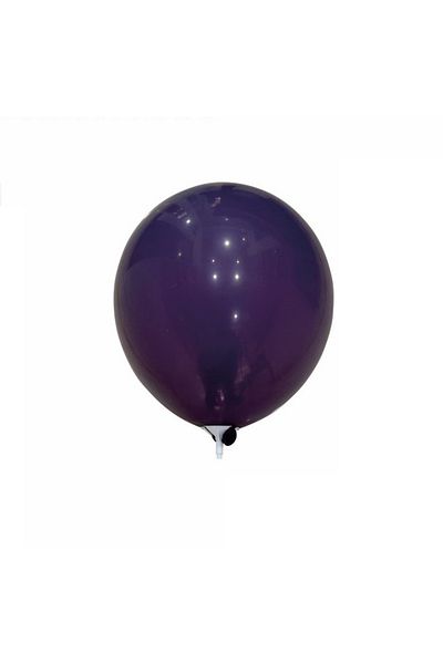 SDX Market Set of 100 Latex Balloons, Dark Purple, Retro, 30 cm