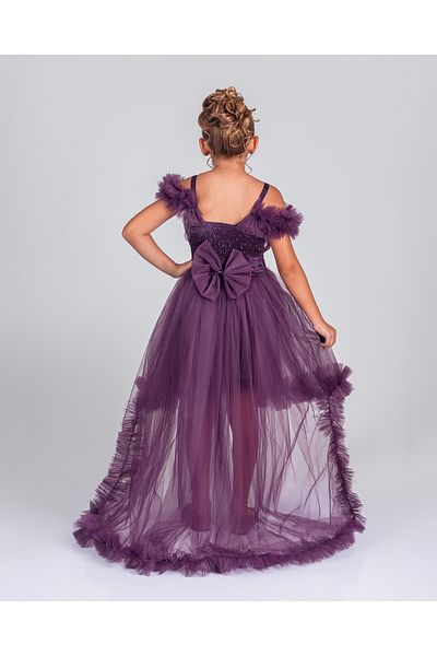 ABİYEKİDS Tailed Waiterboy Style Wedding Party Children's Evening Dress Gown Aby231